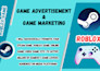 do steam game promotion, boost steam game wishlists, online video game marketing